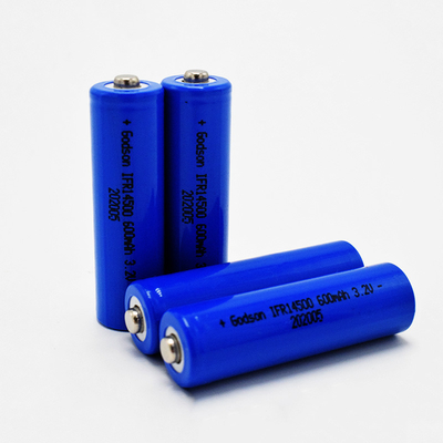 14500 600mAh 3.2V LiFePO4 pin cho đèn khẩn cấp &amp; dấu hiệu ra