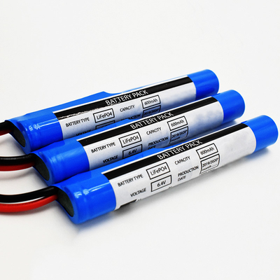 Ánh sáng khẩn cấp 600mAh 6.4V 18650 LiFePO4 pin sạc