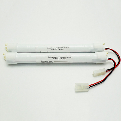 Nicad pin chiếu sáng khẩn cấp với an toàn tốt SC1800mAh 6.0V