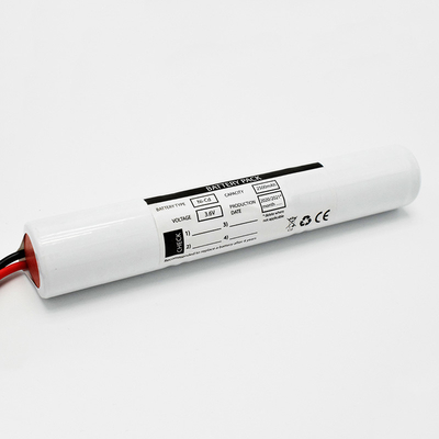 3.6V 2500mAh Ni-CD pin cho ánh sáng khẩn cấp với chi phí hiệu quả cao