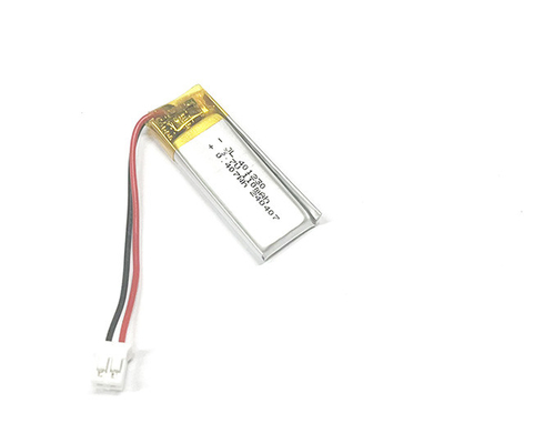 Li-ion Polymer 401230 110mAh 3.7V với đầu nối PHR-2 và PCB (Nhiệt độ hoạt động là -20...+60°C)