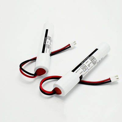 CB chứng nhận đèn LED ánh sáng khẩn cấp Ni Cd Bộ pin 3.6 Volt SC1200mah