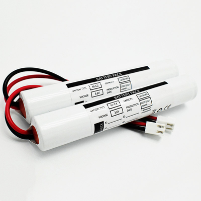 CB chứng nhận đèn LED ánh sáng khẩn cấp Ni Cd Bộ pin 3.6 Volt SC1200mah