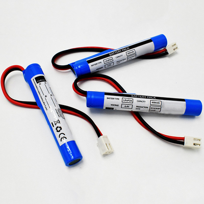 Ánh sáng khẩn cấp 600mAh 6,4 Volt LiFePO4 loại pin