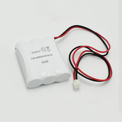 Ánh sáng khẩn cấp Side by Side loại Ni-Cd pin AA900mAh 3.6V
