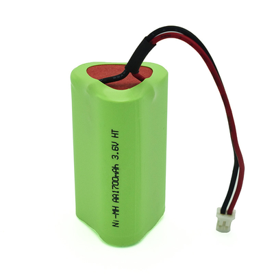 OEM PVC 3.6V Ni-Mh AA1700mAh pin sạc nhiệt độ cao