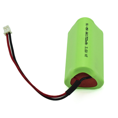 OEM PVC 3.6V Ni-Mh AA1700mAh pin sạc nhiệt độ cao
