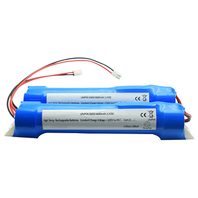 IFR 26650 6.6Ah 3.2V Stick Type LiFePO4 pin chiếu sáng khẩn cấp