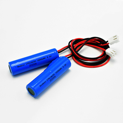 Loại pin đơn IFR 18650 * 1 với pin hình trụ LiFePO4 PCM 1.6Ah 3.2V