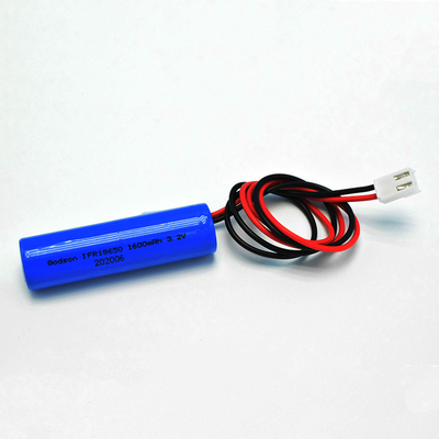 Loại pin đơn IFR 18650 * 1 với pin hình trụ LiFePO4 PCM 1.6Ah 3.2V
