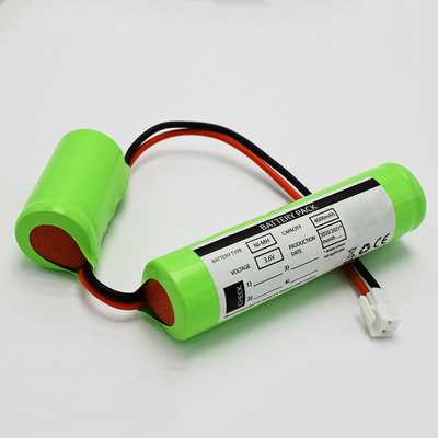 Bộ pin có thể sạc lại 0,1C 3,6 V Ni Mh C4000mAh Chu kỳ 500 lần