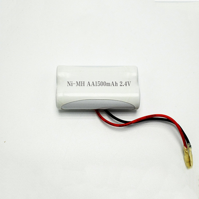 Pin đèn thoát hiểm khẩn cấp bằng kim loại niken nhiệt độ cao 2.4V AA1500mAh