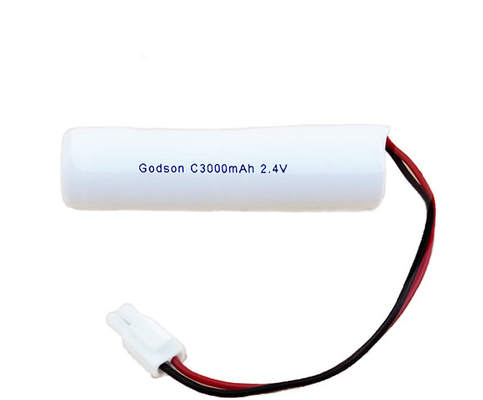 OEM Exit Sign Gói pin nhẹ NiCD C3000mAh Loại thanh 2.4V