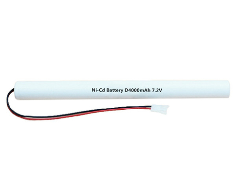 Pin đèn thoát hiểm khẩn cấp NiCd có thể sạc lại 7.2 V D4000mAh