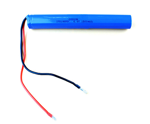 Pin 18650 Lithium Sắt Phosphate có thể sạc lại 6.4V 1500MAh