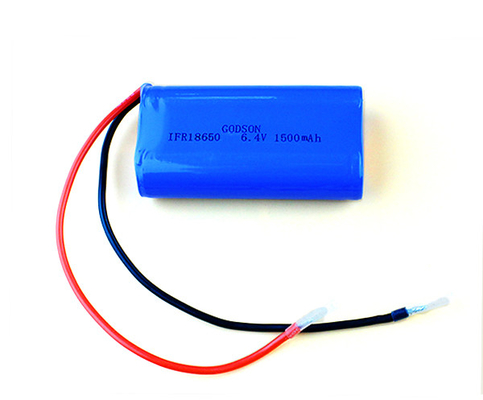 Pin 18650 Lithium Sắt Phosphate có thể sạc lại 6.4V 1500MAh
