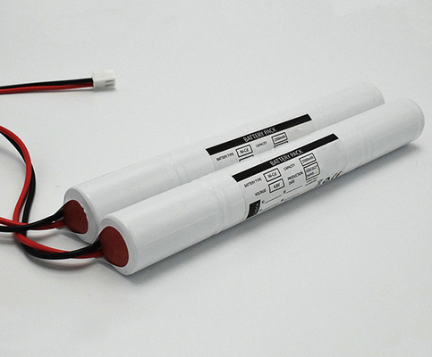 Ni Cd sạc Gói pin chiếu sáng C2500mah 4.8V Đối với trường hợp khẩn cấp