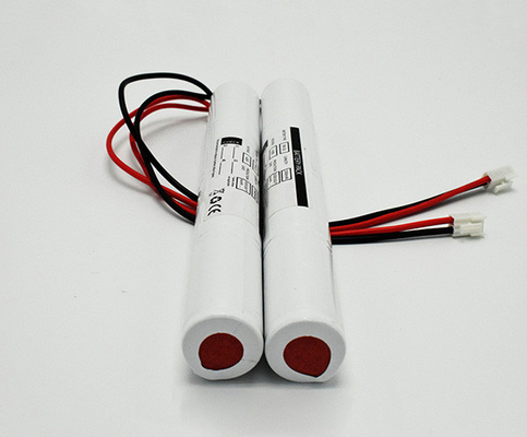 Ni Cd sạc Gói pin chiếu sáng C2500mah 4.8V Đối với trường hợp khẩn cấp