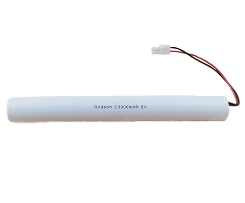Pin có thể sạc lại 3000 mah Bộ pin NiCd 6.0 Volt
