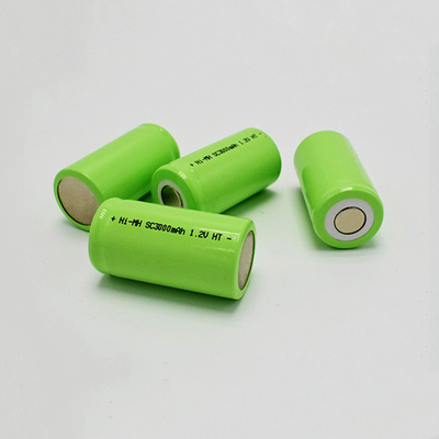 Nhiệt độ cao 3.6 V Ni Mh Pin chiếu sáng khẩn cấp SC3000mAh 1.2V HT Cell