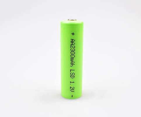Nhiệt độ cao 3,6 V Ni Mh Pin di động AA 2300mAh 1,2V cho chiếu sáng khẩn cấp