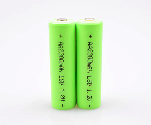 Nhiệt độ cao 3,6 V Ni Mh Pin di động AA 2300mAh 1,2V cho chiếu sáng khẩn cấp