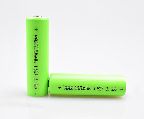 Nhiệt độ cao 3,6 V Ni Mh Pin di động AA 2300mAh 1,2V cho chiếu sáng khẩn cấp