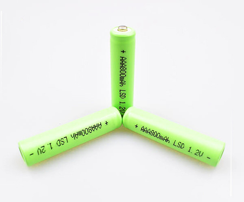 Tế bào pin AAA 800mAh 1.2V Ni Mh cho đèn chiếu sáng khẩn cấp