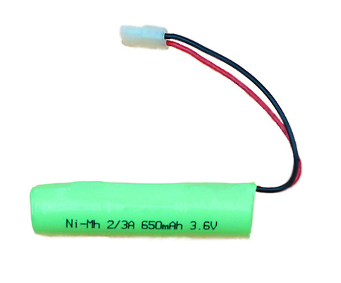 Ni MH Dấu hiệu thoát khẩn cấp Pin 2A 3A 650mAh Pin 3.6V