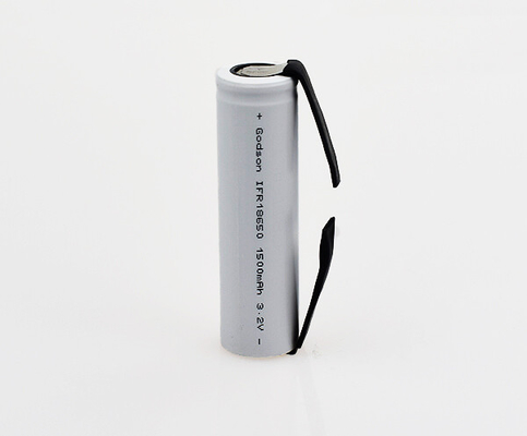 1500mAh 3.2 V Pin Lithium Sắt Phosphate Đèn khẩn cấp 18650 Single Stick