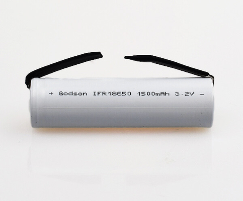 1500mAh 3.2 V Pin Lithium Sắt Phosphate Đèn khẩn cấp 18650 Single Stick