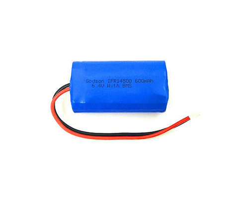 Co tay Pin OEM Lifepo4 Li Ion 14500 6.4V 600mAh