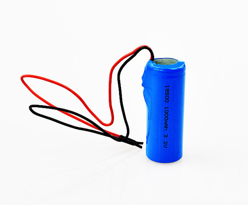 LiFePO4 pin Lithium tín hiệu thoát hiểm khẩn cấp 18500 3.2V 1000mAh