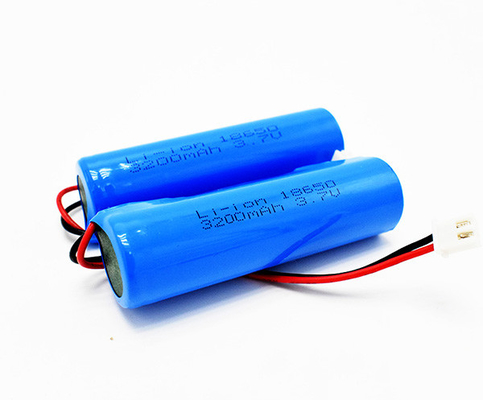 Pin Lithium khẩn cấp 3200 MAh Áo khoác PVC ICR18650 3,70V