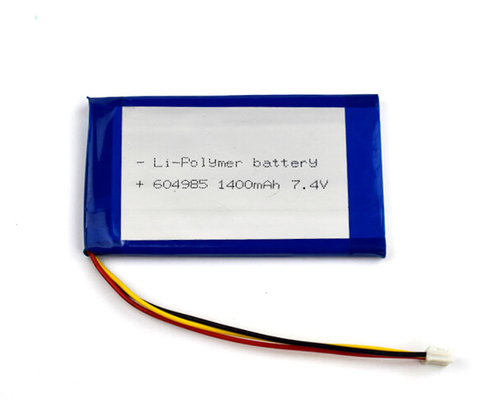 Pin Lithium Polymer 55g 7.4 V Li Ion Pin 1400mAh 604985