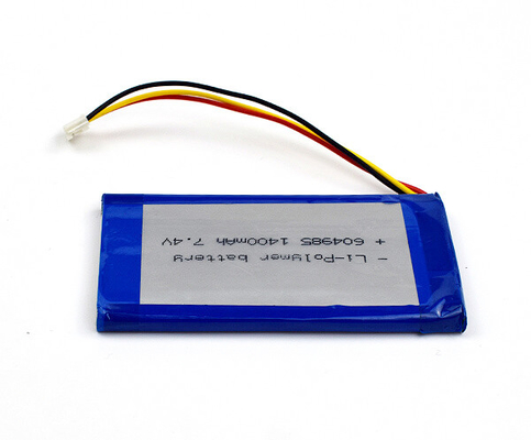 Pin Lithium Polymer 55g 7.4 V Li Ion Pin 1400mAh 604985