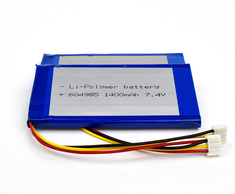 Pin Lithium Polymer 55g 7.4 V Li Ion Pin 1400mAh 604985