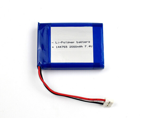 Pin Lithium Polymer 144765 2000mAh 7.4V để chiếu sáng khẩn cấp
