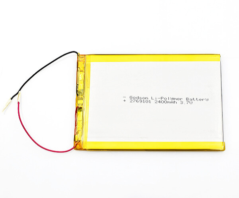 Pin Li-Polymer dung lượng cao 2769101 2400mAh 3.7V để bán
