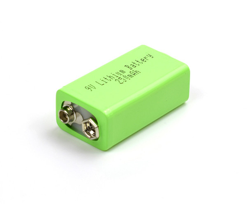 Chiếu sáng khẩn cấp Pin Lithium 9V 250mAh Nhiệt độ thấp với USB