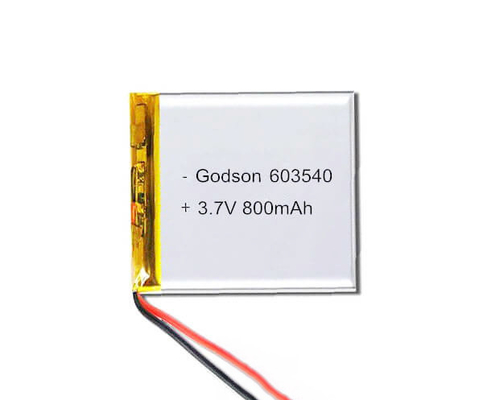 Pin Lithium Polymer 603540 800mAh 3.7V - Hiệu suất tốt ở nhiệt độ cao
