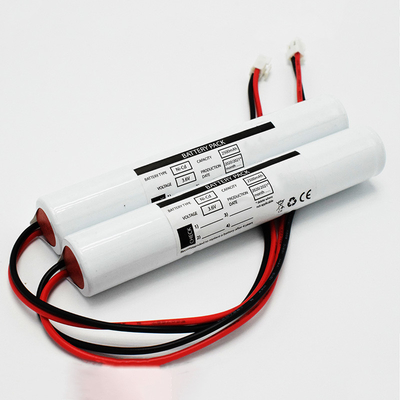 Đèn khẩn cấp 3.6V Ni Cd Pin 2500mAh Chu kỳ 500 lần