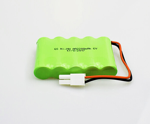 NiMH Dấu hiệu thoát hiểm khẩn cấp Pin AA 2200mAh 6V Nhiệt độ cao