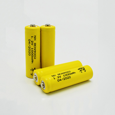 Pin sạc NiCd 1,2 Volt AA 1000mAh OEM Áo khoác tùy chỉnh