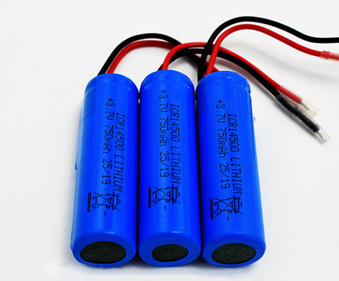 Pin Lithium 750mAh 3.7V ICR14500 không mùi với áo khoác PVC