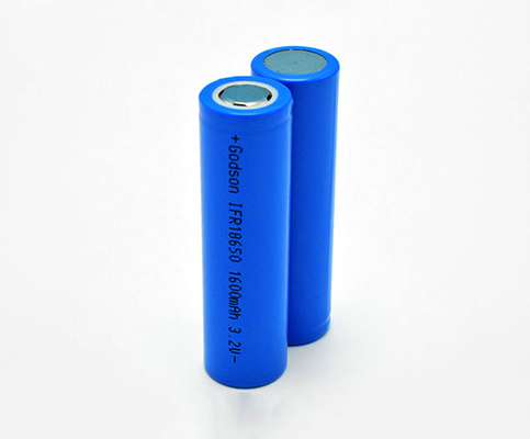Pin đèn thoát lửa có thể sạc lại IFR 18650 3.2V 3C 1600mAh Pin Lithium