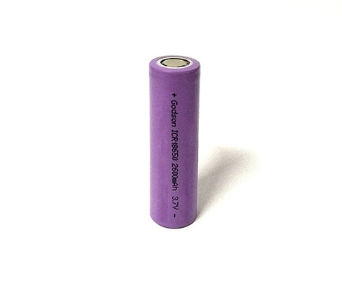 2600mAh Pin Lithium khẩn cấp 3.7V ICR18650 Chu kỳ 2000 lần