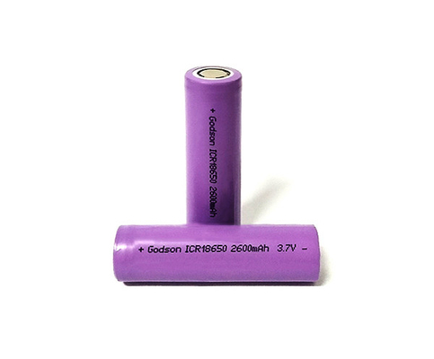 2600mAh Pin Lithium khẩn cấp 3.7V ICR18650 Chu kỳ 2000 lần