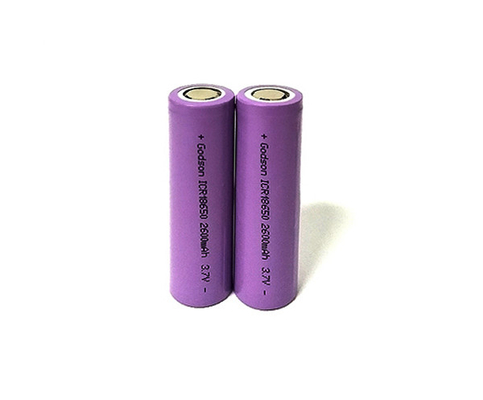 2600mAh Pin Lithium khẩn cấp 3.7V ICR18650 Chu kỳ 2000 lần