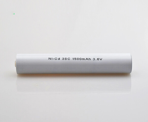 Bộ pin 55 độ SC1500mAh Nicd 3.6 V cho hệ thống chiếu sáng khẩn cấp
